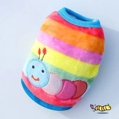 Cute Dog Winter Vest for Small Dogs & Cats