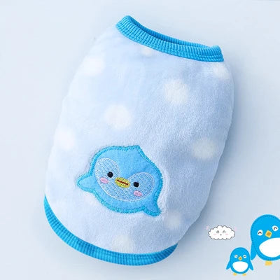 Cute Dog Winter Vest for Small Dogs & Cats
