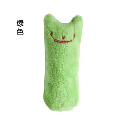 Catnip Teeth-Grinding Plush Toy for Cats — Bite, Kick & Bunny-Kick to Their Heart's Content!