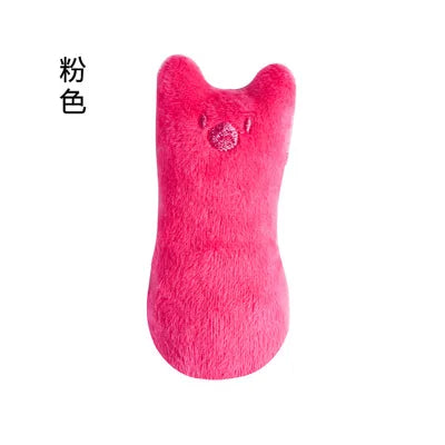 Catnip Teeth-Grinding Plush Toy for Cats — Bite, Kick & Bunny-Kick to Their Heart's Content!