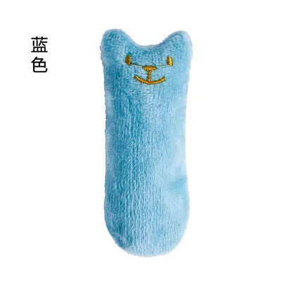 Catnip Teeth-Grinding Plush Toy for Cats — Bite, Kick & Bunny-Kick to Their Heart's Content!