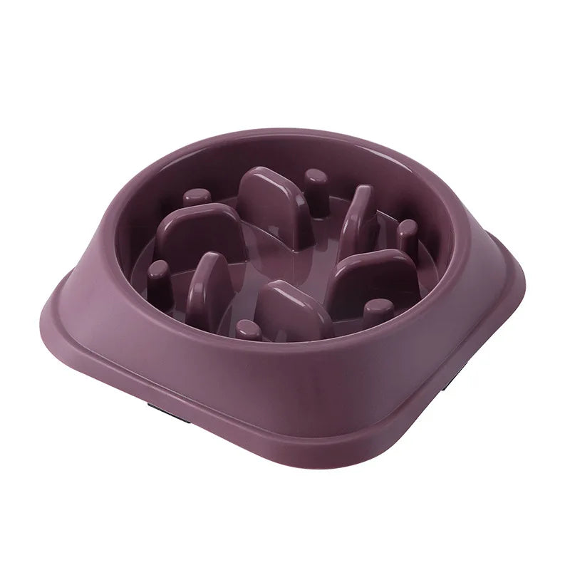 Anti-Choke Slow Feeder Bowl for Dogs & Cats — Non-Slip, Thickened & Available in Fun Colors!