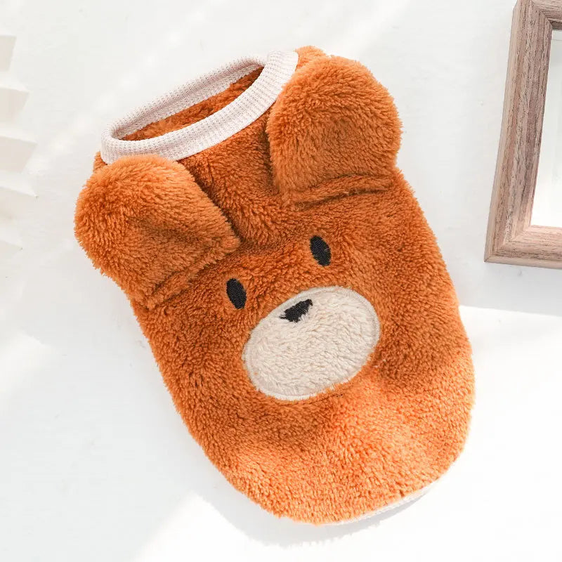 Cute Dog Winter Vest for Small Dogs & Cats