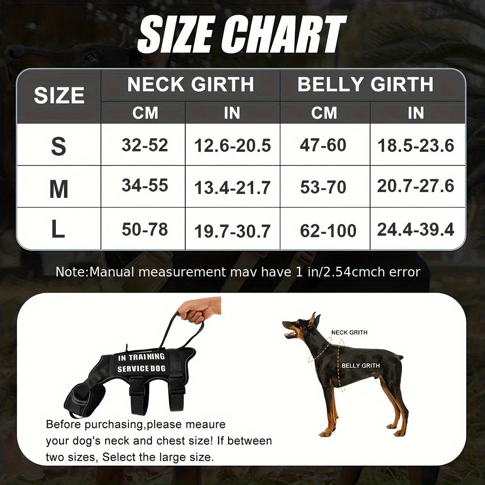 Nlyon No Pull Dog Harness with Patches