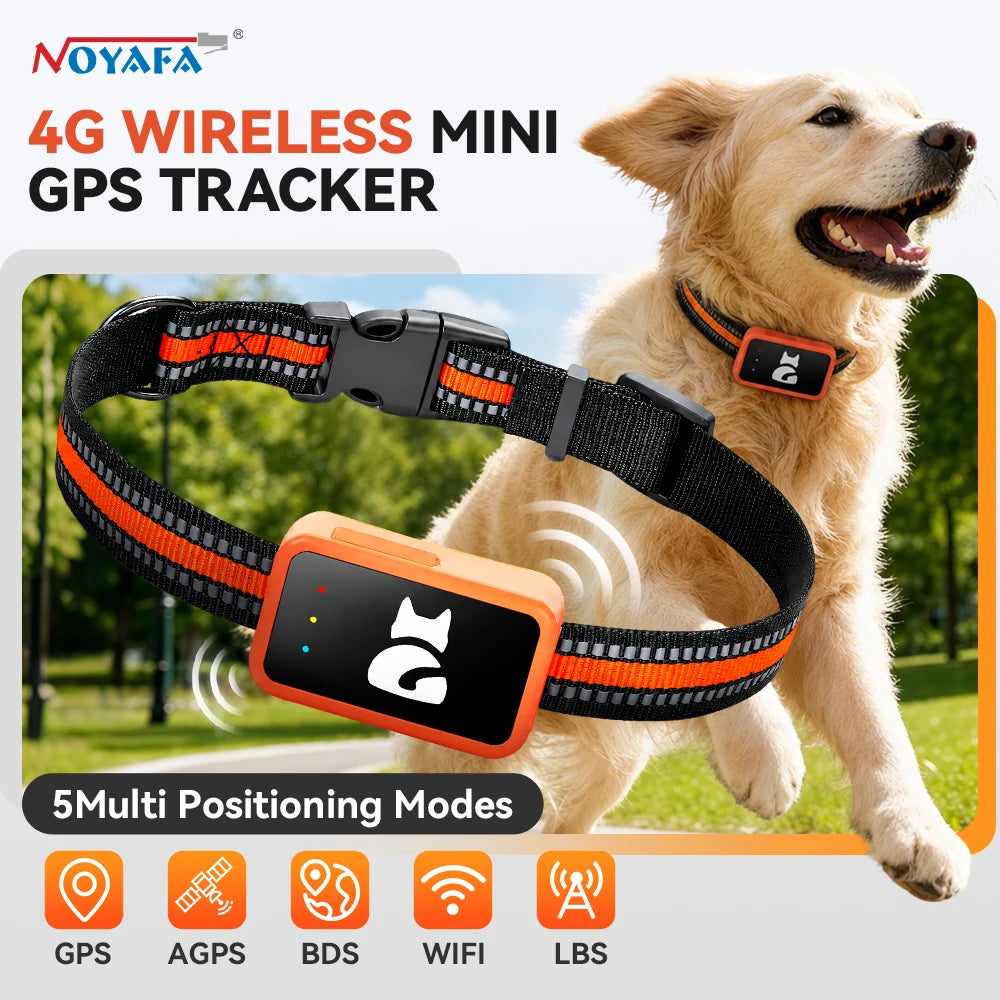 4G GPS Tracker Collar for Pets