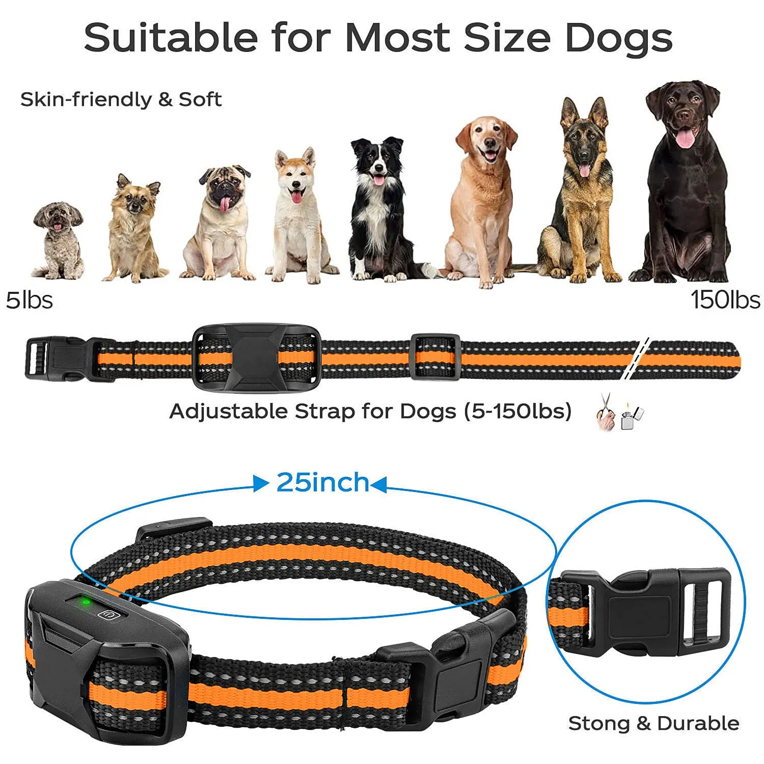Waterproof Remote Dog Training Collar