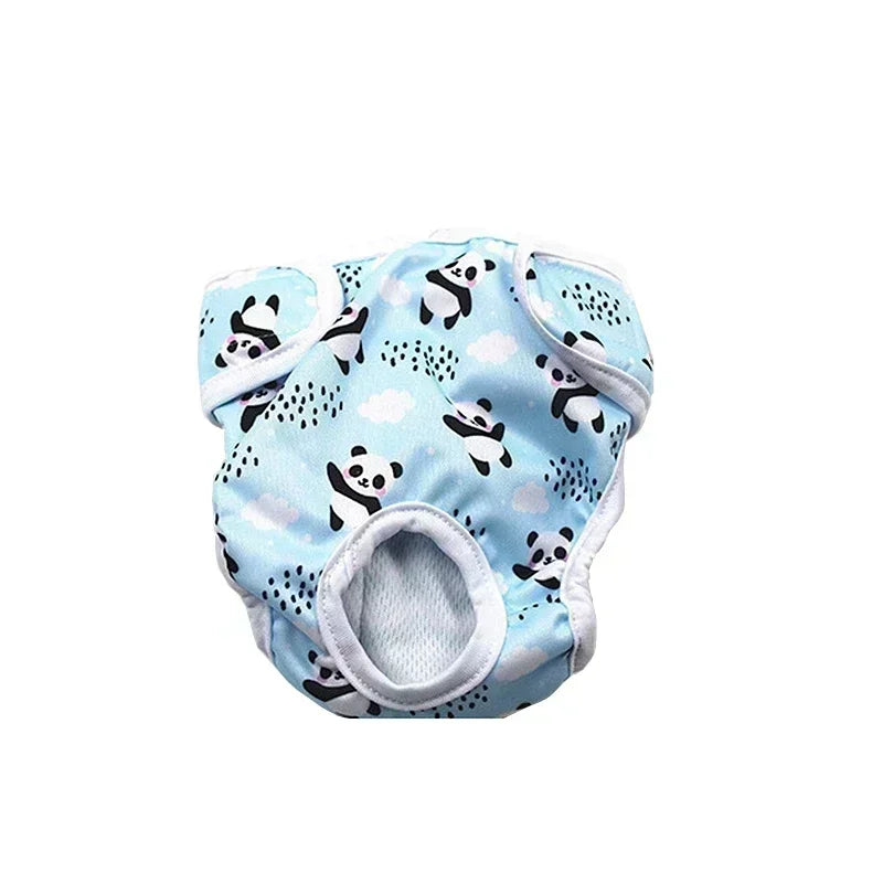 Washable Cartoon Dog Diapers
