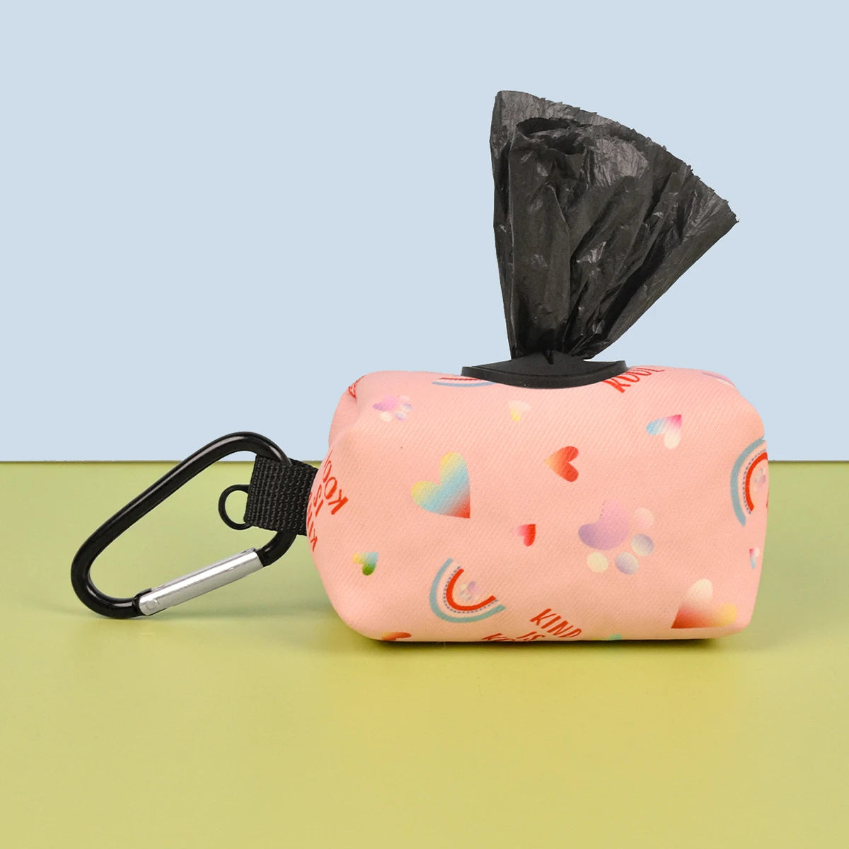 Designer Dog Poo Bag Holder For Dog Leash Attachment (Without Poo Bag And Leash)