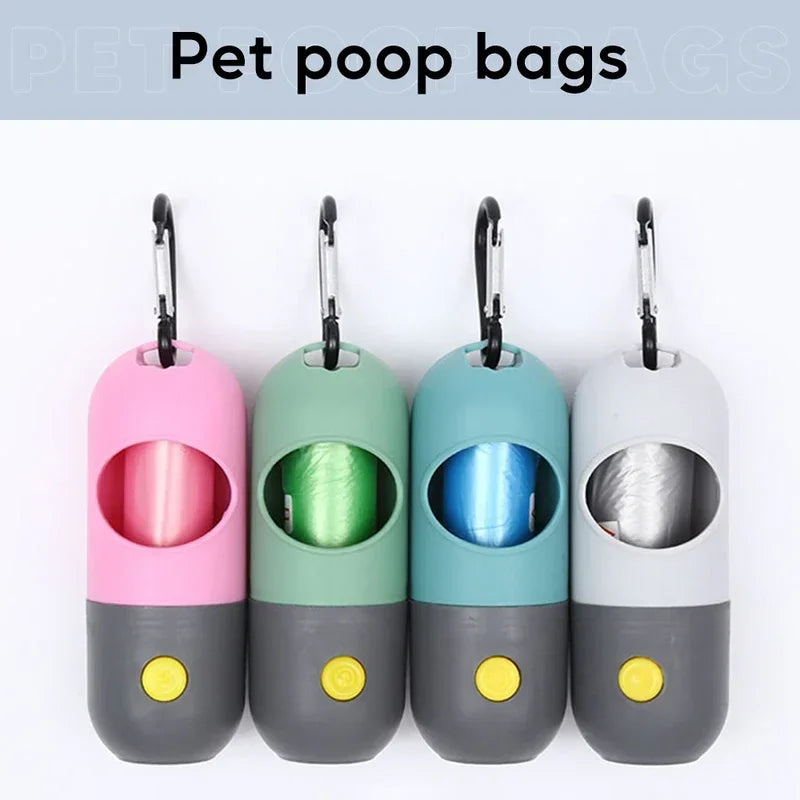 LED Dog Poop Bag Dispenser (10 Rolls)