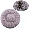 Round Plush Pet Bed — Super Soft Winter Warm Sleeping Bed for Dogs & Cats (6 Sizes, 40-90cm)!