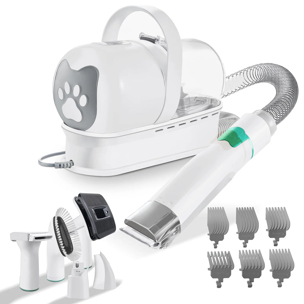 400W Pet Vacuum & Grooming Kit