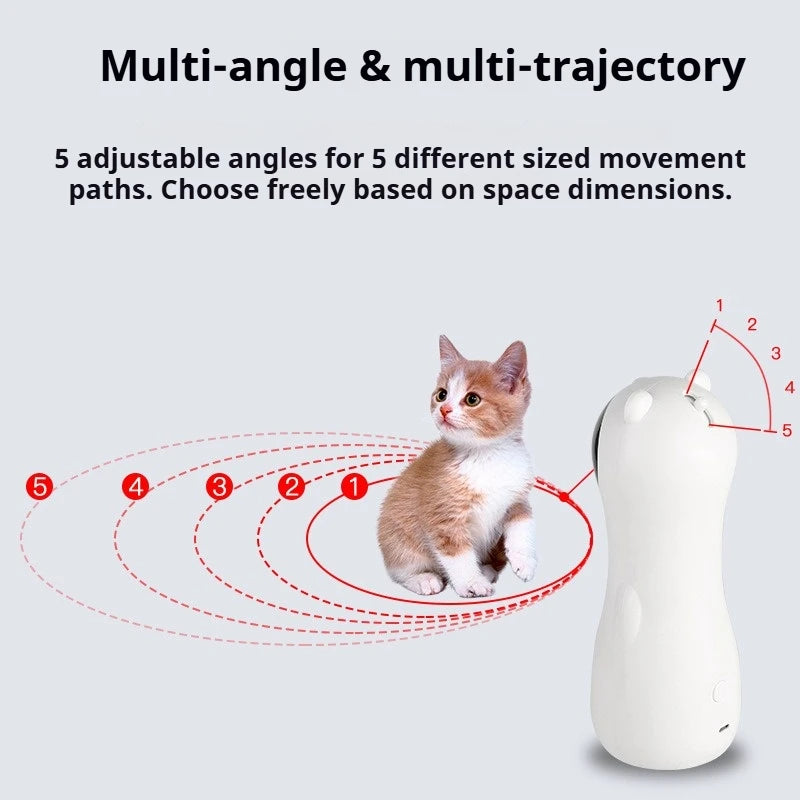 Intelligent Adjustable Infrared Bear Cat Toy