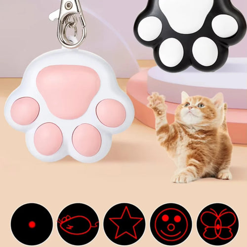 4-in-1 Cat Infrared Teaser Keychain