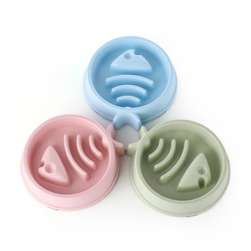 Anti-Choke Slow Feeder Bowl for Dogs & Cats — Non-Slip, Thickened & Available in Fun Colors!
