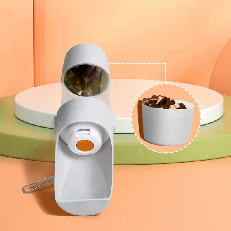 Portable Pet Water Bottle with Storage