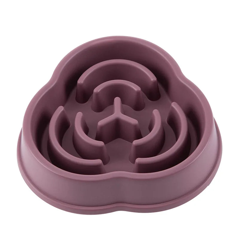 Anti-Choke Slow Feeder Bowl for Dogs & Cats — Non-Slip, Thickened & Available in Fun Colors!