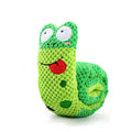 Snail Dog Puzzle Feeder & Squeaky Plush Toy — Foldable, Indestructible & Slow-Feed Fun!