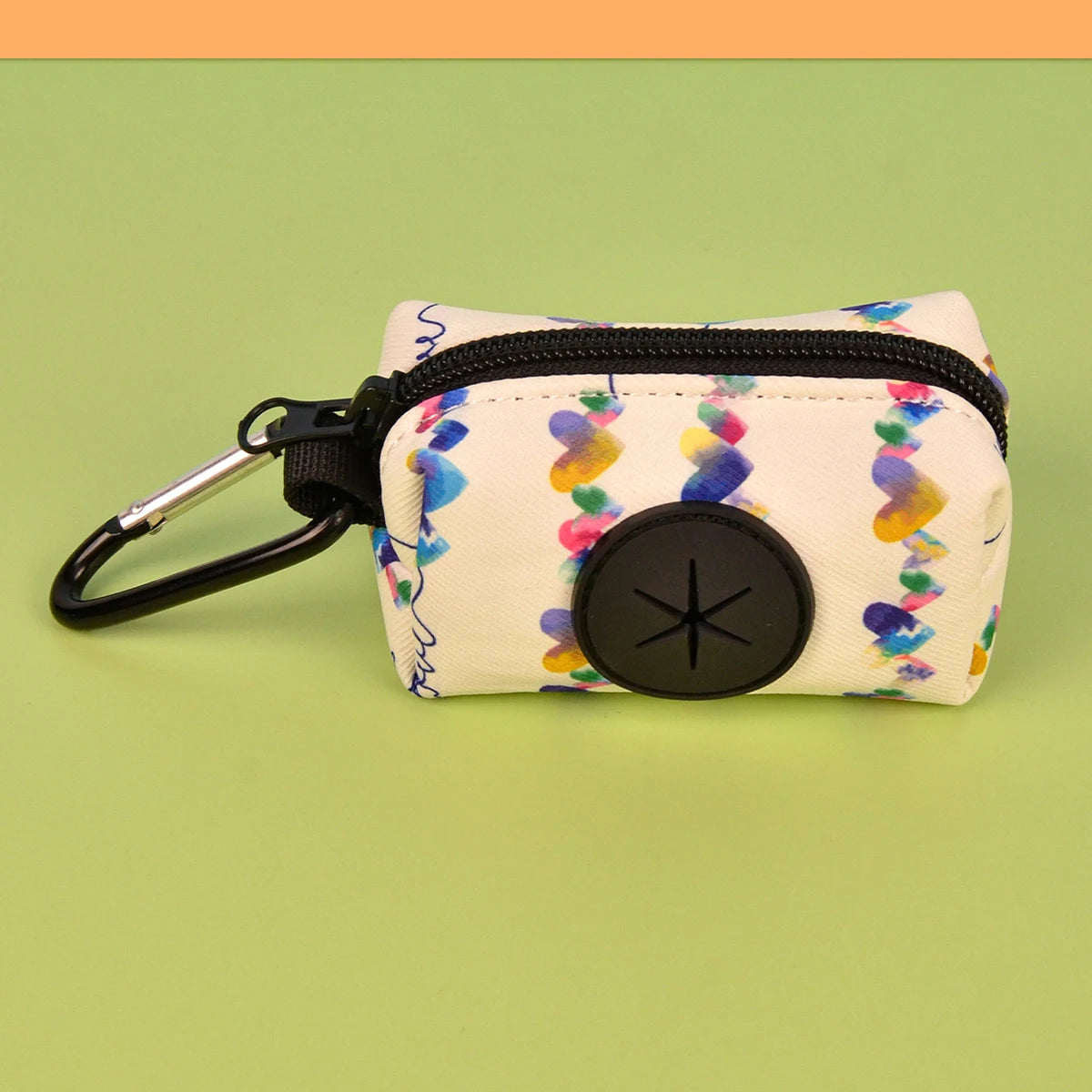 Rainbow Print Dog Poop Bag Holder — Because Even Cleanups Can Be Colorful!