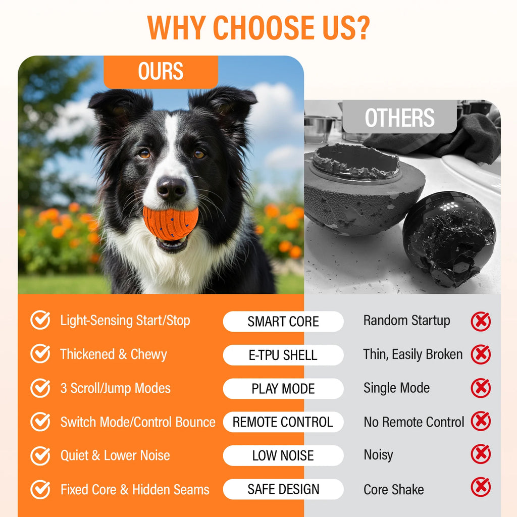 Smart Interactive Dog Ball