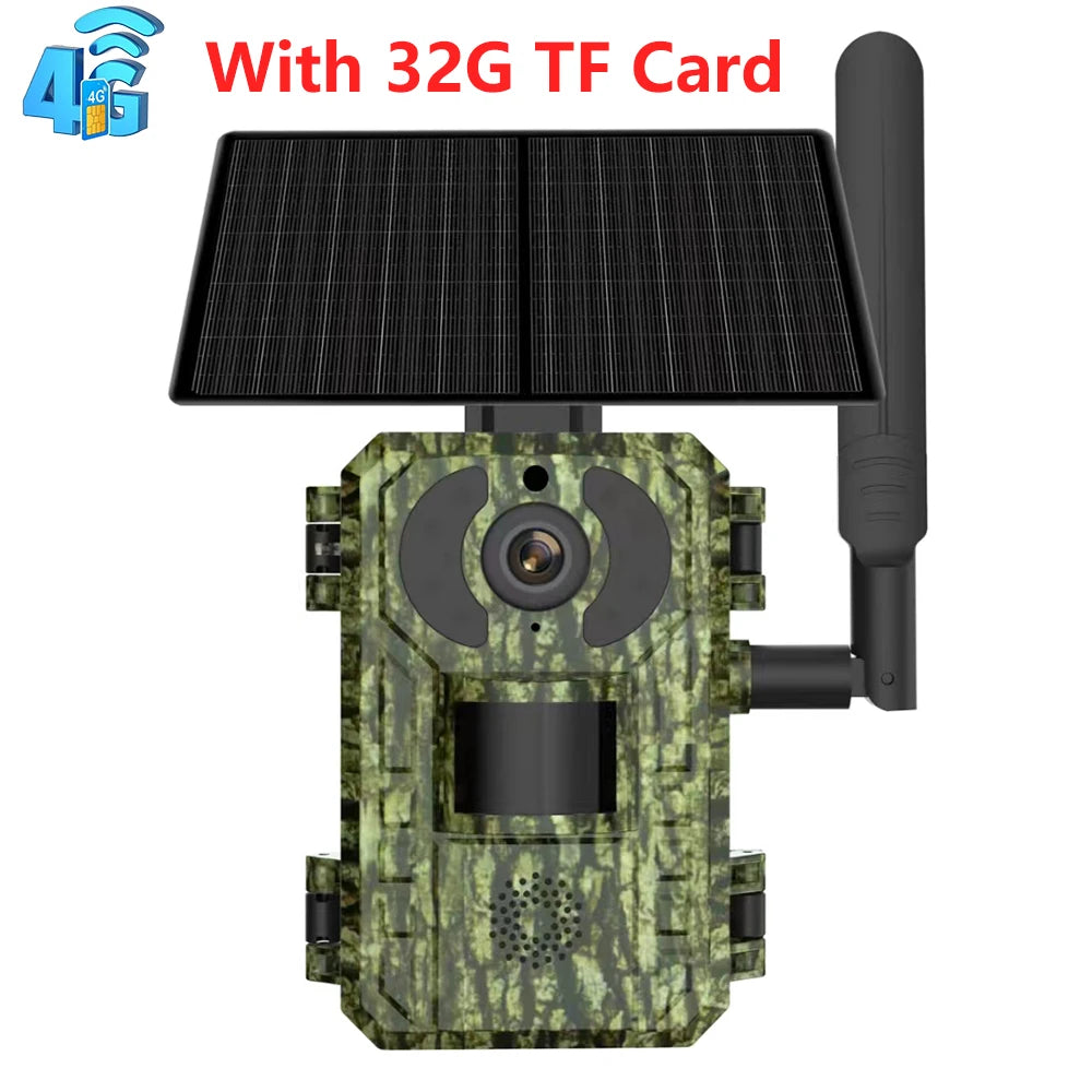 EU 4G Solar Trail Camera 2K