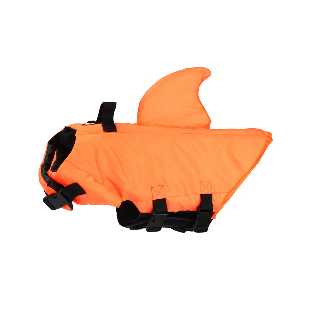 Shark-Themed Dog Life Vest (XS-XXL)
