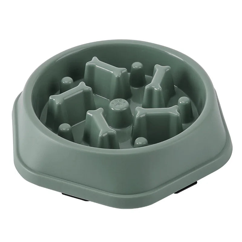 Anti-Choke Slow Feeder Bowl for Dogs & Cats — Non-Slip, Thickened & Available in Fun Colors!