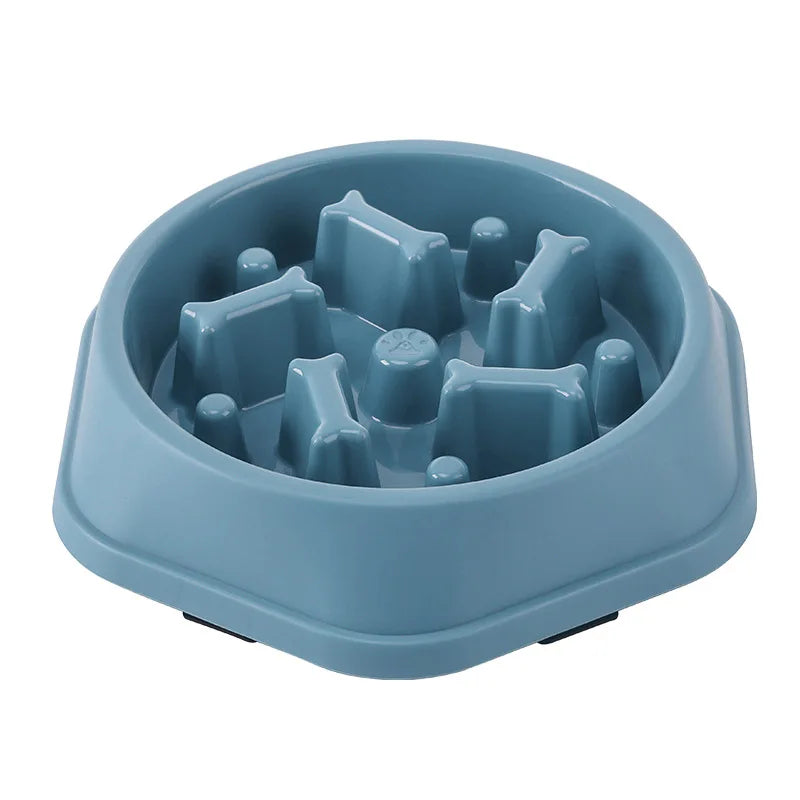 Anti-Choke Slow Feeder Bowl for Dogs & Cats — Non-Slip, Thickened & Available in Fun Colors!