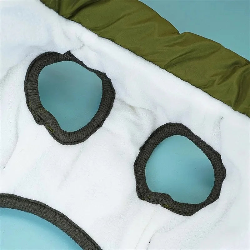 Large Dog Jacket with Harness