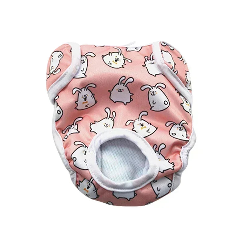 Washable Cartoon Dog Diapers