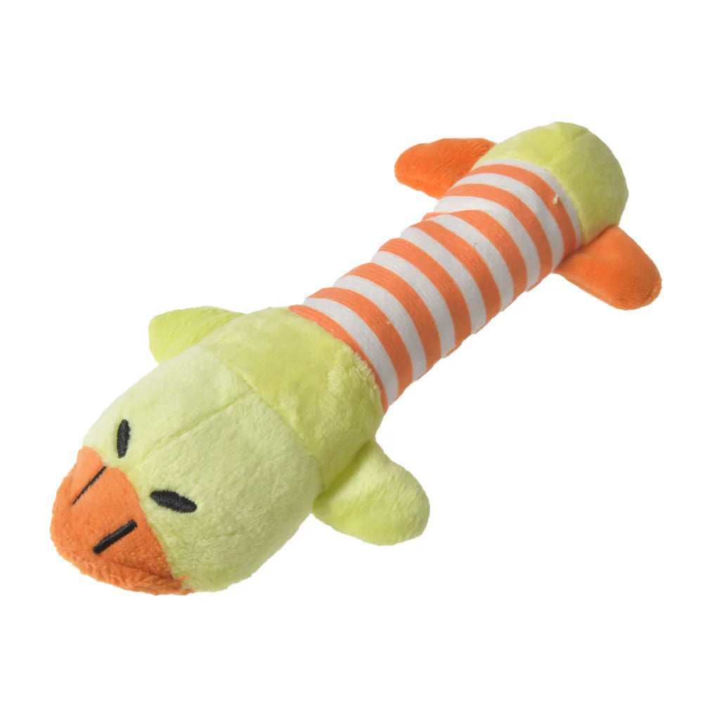 Plush Dinosaur Chew Toy for Small Dogs — Squeaky, Snuggly & Dino-mite Fun!