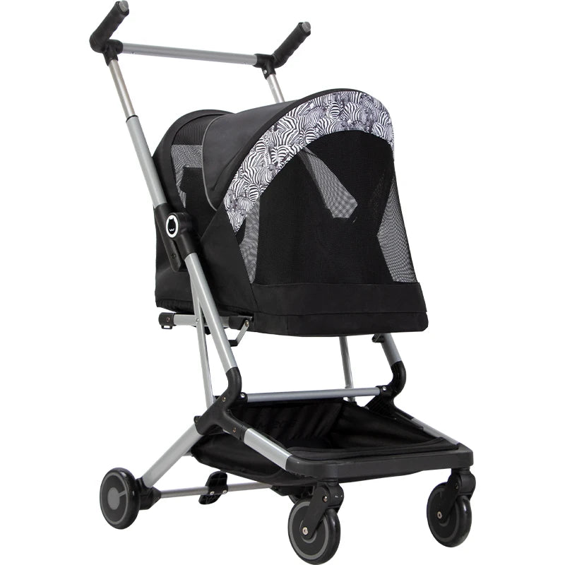 Portable Pet Stroller – Ultra-light & Foldable (Two Cats)