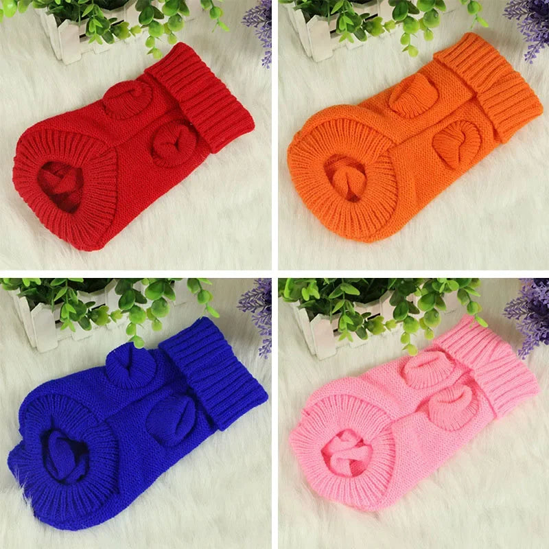 Dog Winter Knit Sweater (XS-XL)