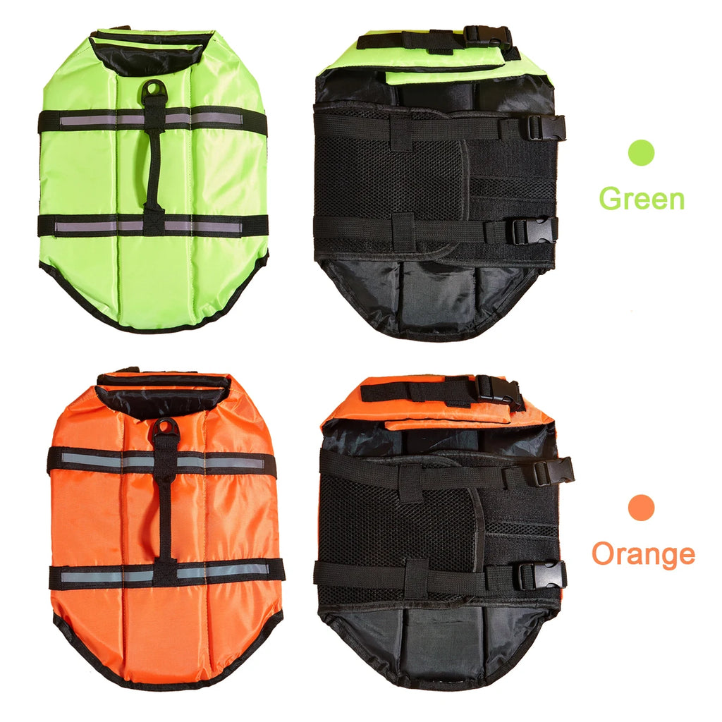 Dog Life Jacket Reflective (Large) - The Paw Prime