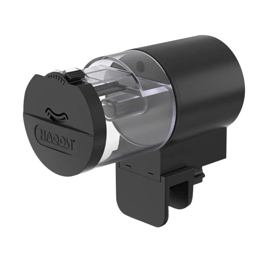 Automatic Fish Feeder With Timer — IP66 Waterproof | 100ml Auto Food Dispenser for Fish & Turtles