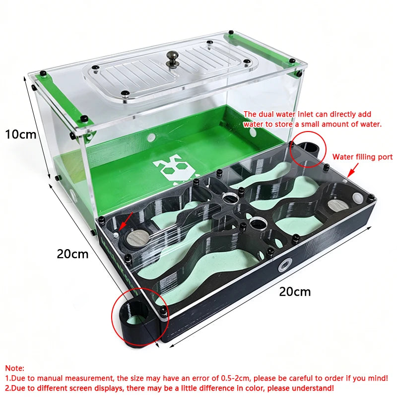 T Design DIY Ant Farm with Feeding Area