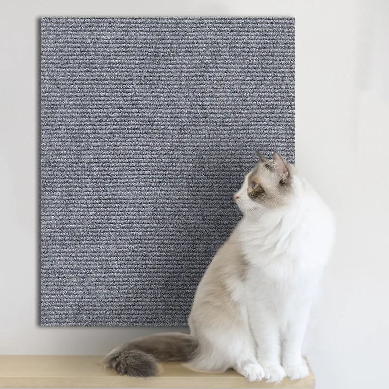 Self-Adhesive Cat Scratching Mat — Save Your Furniture & Satisfy Your Cat's Scratch Itch!
