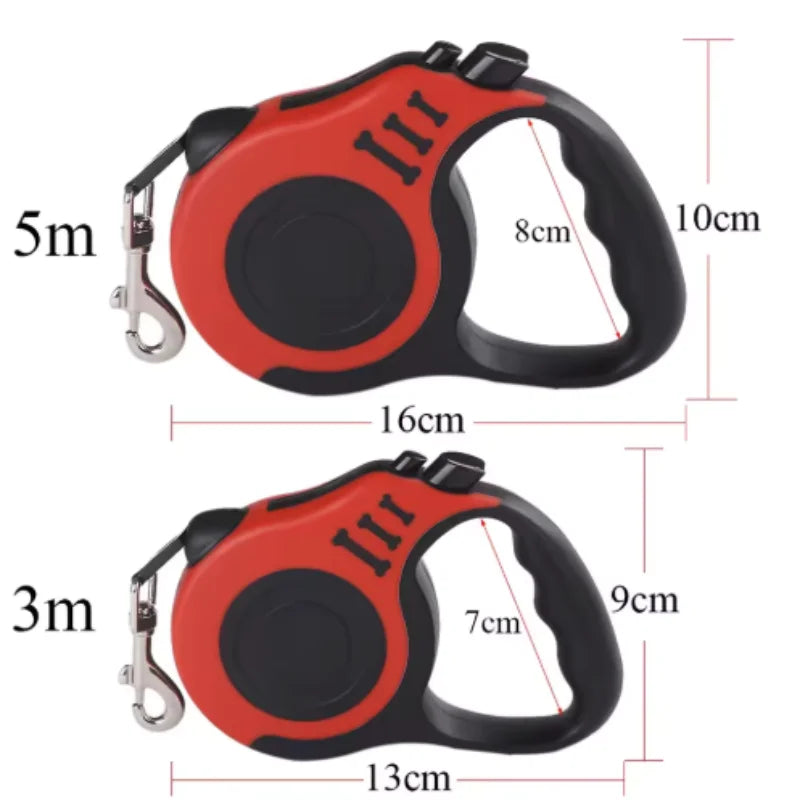 3M 5M Dog Leash (Small Dogs) Auto Retractable