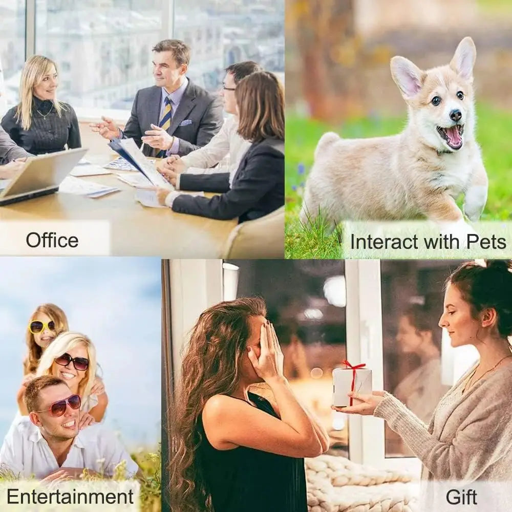 Voice Recording Button for Dogs — 8-Color Set (30s)