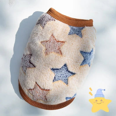 Cute Dog Winter Vest for Small Dogs & Cats