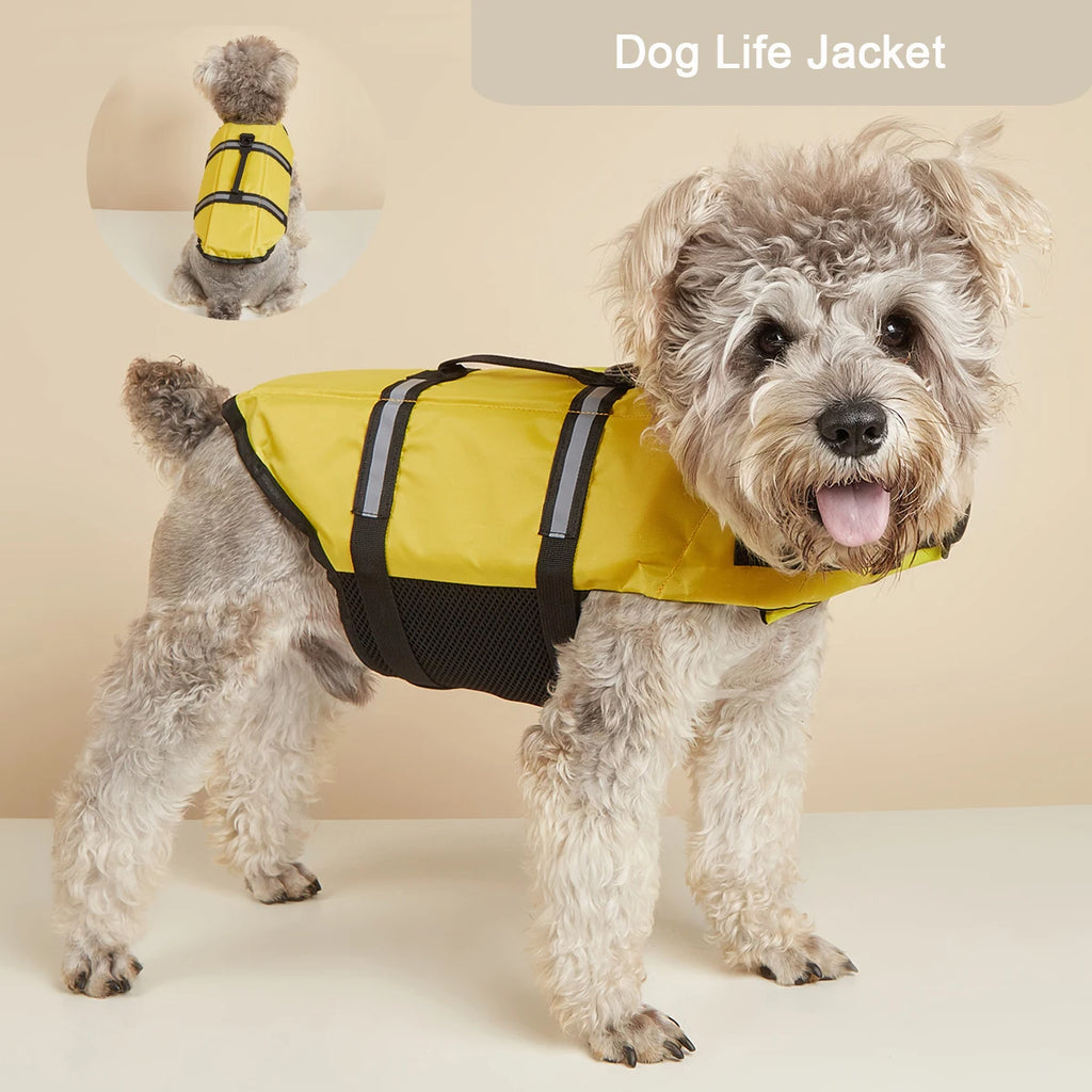 Dog Life Jacket Reflective (Large) - The Paw Prime