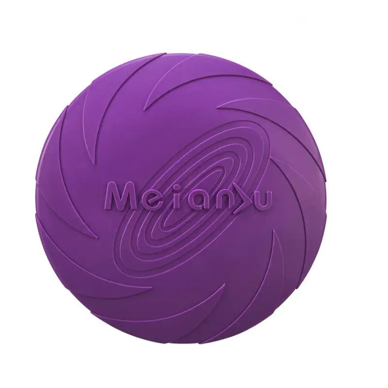 Bite-Resistant Flying Disc Dog Toy — Multifunction Outdoor Training & Interactive Play for Dogs!