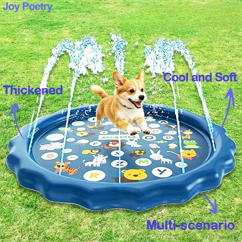 Thickened Water Play Mat – Dolphin Theme