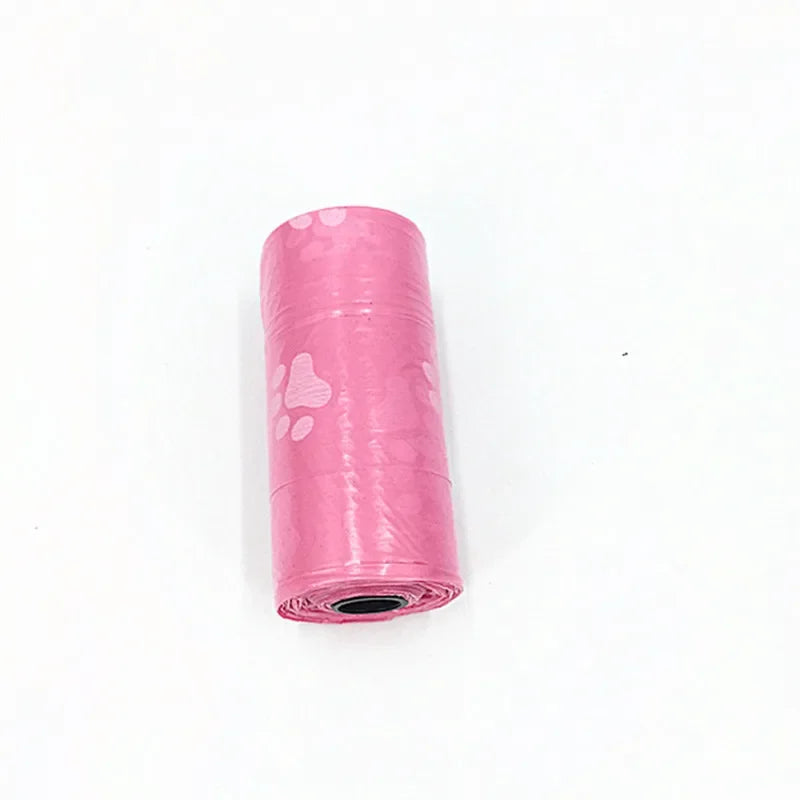 Degradable Dog Poop Bags with Fun Patterns — 10 Rolls, 150 Bags, Random Colors!