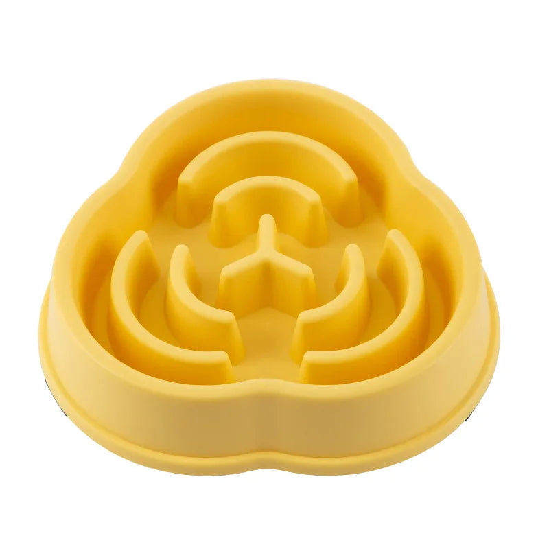 Anti-Choke Slow Feeder Bowl for Dogs & Cats — Non-Slip, Thickened & Available in Fun Colors!