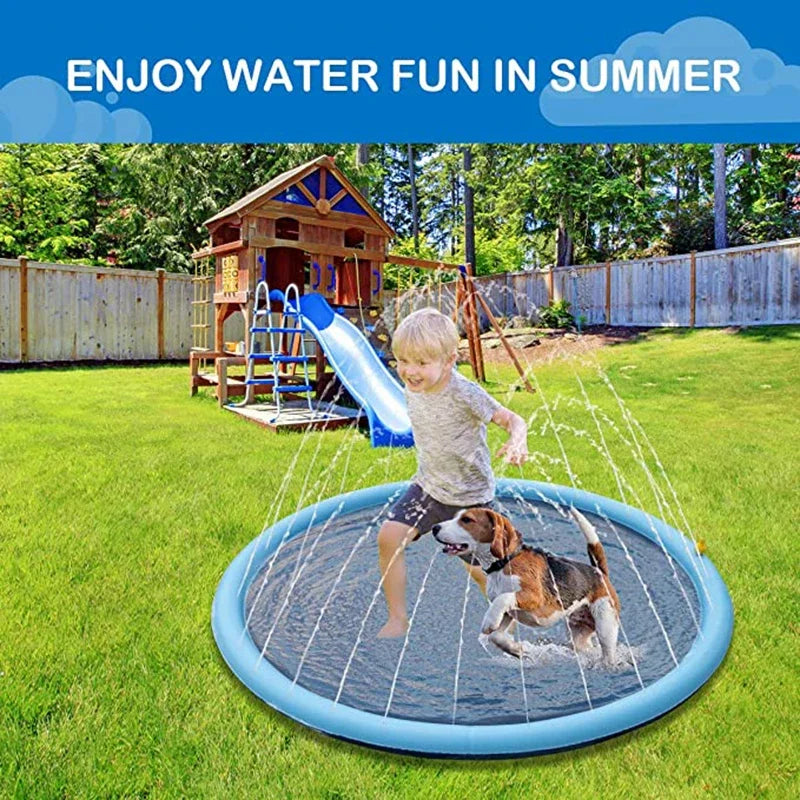 Summer Pet Sprinkler Pad (100–170 cm)