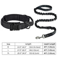 Tactical Dog Collar & Leash Set with Handle