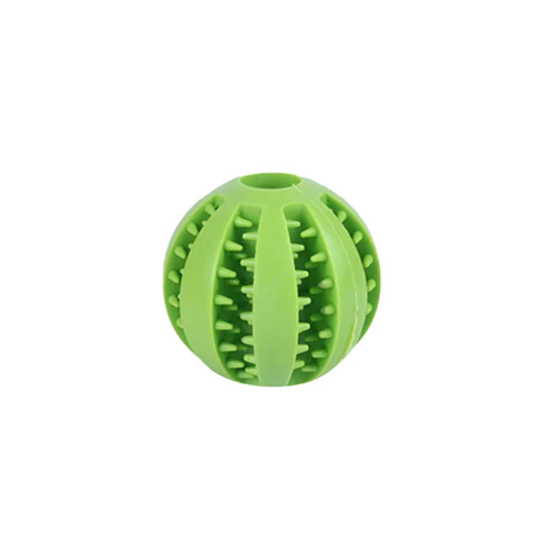 Indestructible Rubber Chew Ball for Dogs — Built for the Toughest Chewers!