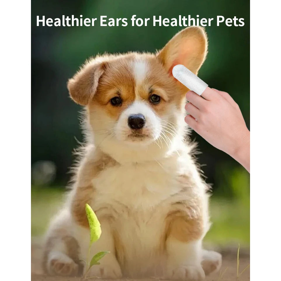 Pet Ear Cleaning Wipes for Dogs & Cats