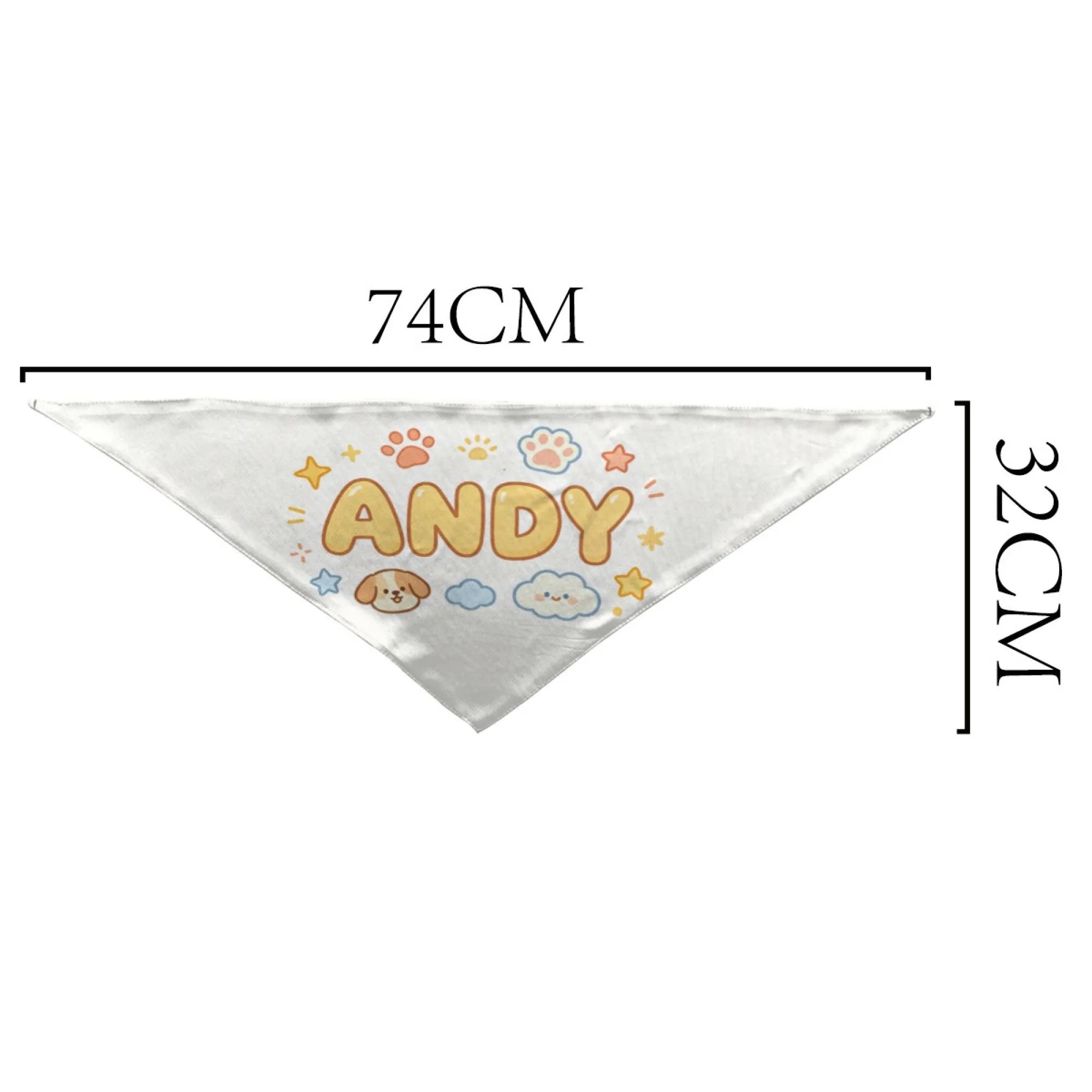 Custom Dog Bandana Puppy Bibs Scarf