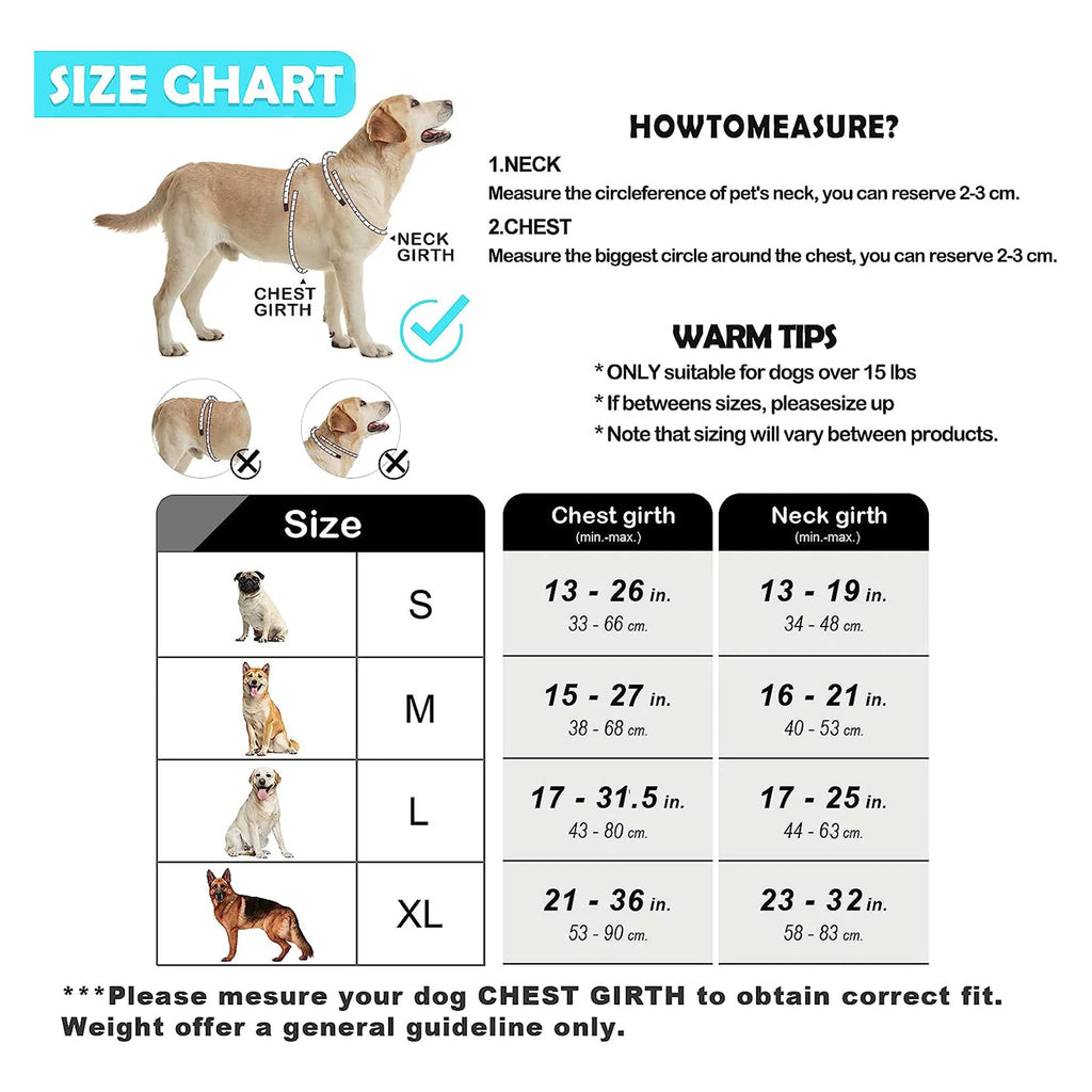 No-Pull Dog Harness — Adjustable Soft Padded Vest with Easy Control Handle!